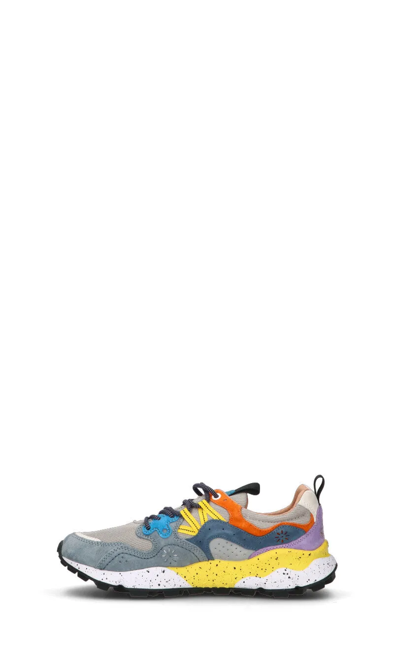 FLOWER MOUNTAIN Sneaker uomo multicolor in suede