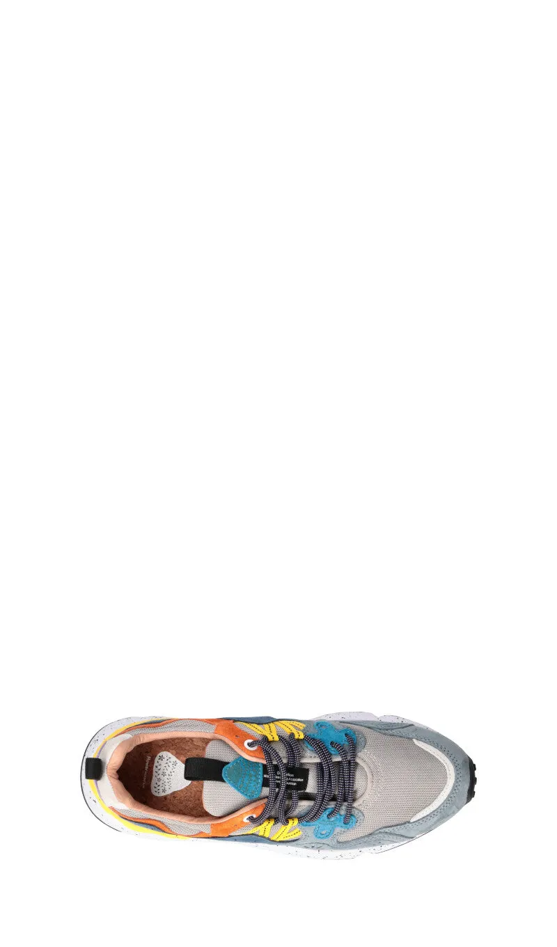 FLOWER MOUNTAIN Sneaker uomo multicolor in suede