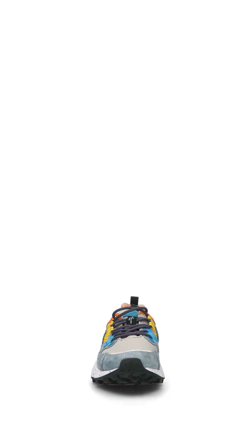 FLOWER MOUNTAIN Sneaker uomo multicolor in suede