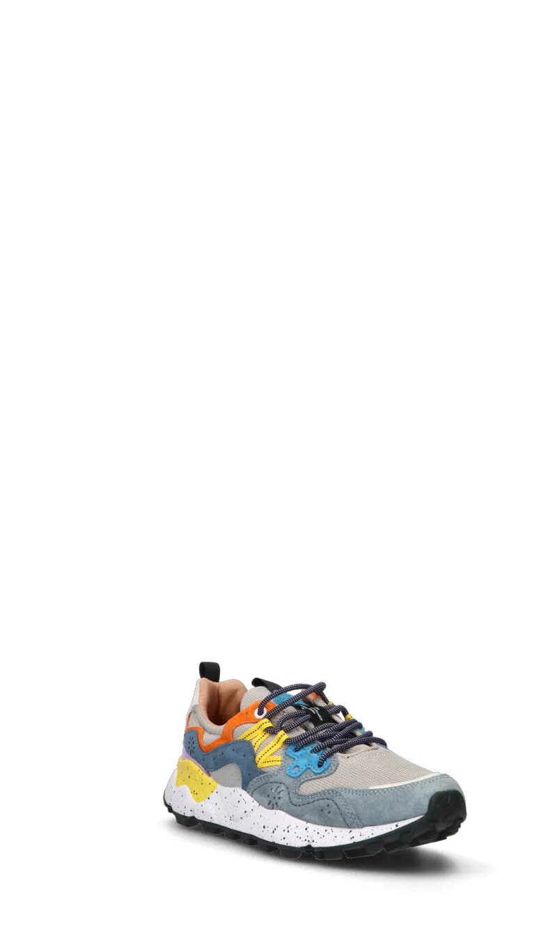 FLOWER MOUNTAIN Sneaker uomo multicolor in suede