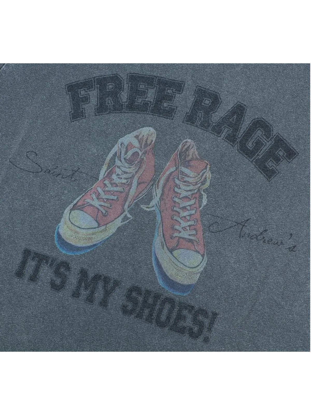 Free Rage Recycled Cotton Tee It's My Shoes Sumi