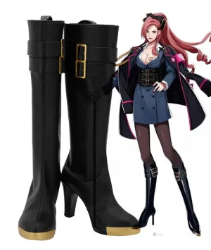 Game DRB Division Rap Battle Hypnosis Mic Ichijiku Kadenokoji Cosplay Shoes Boots Custom Made for Adult Men and Women Halloween Carnival