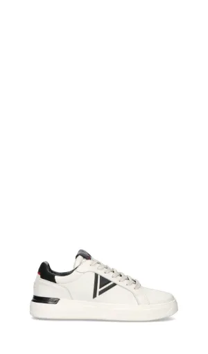 GAUDI' Sneaker uomo bianca/nera in pelle