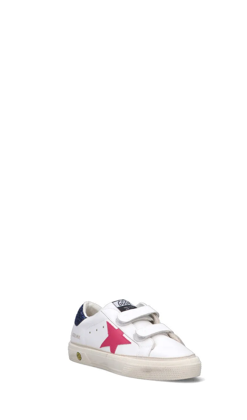 GOLDEN GOOSE Sneaker ragazza bianca in pelle