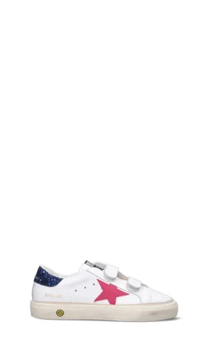 GOLDEN GOOSE Sneaker ragazza bianca in pelle