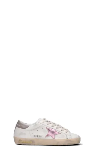 GOLDEN GOOSE SUPER-STAR CLASSIC Sneaker donna bianca/rosa in pelle