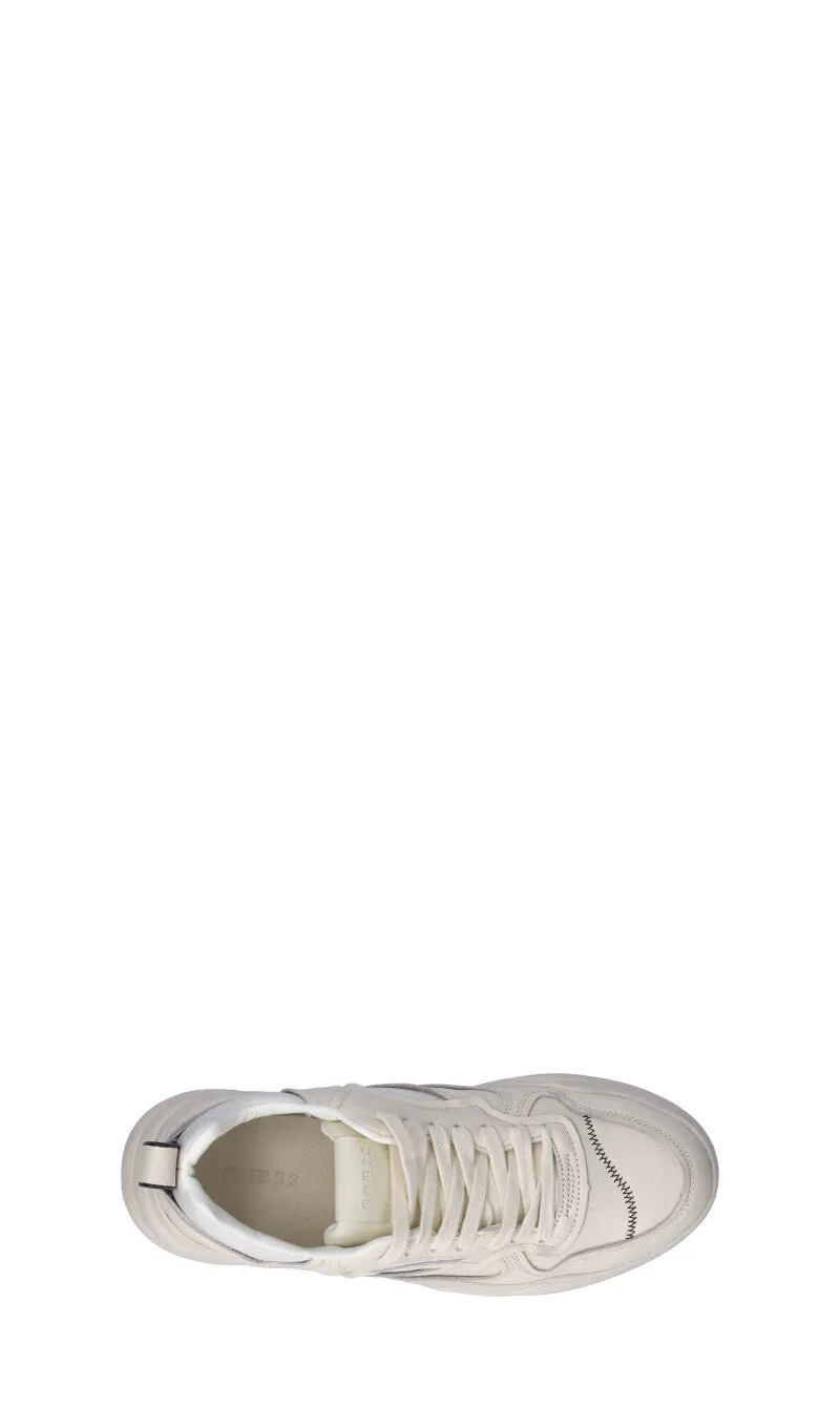 GUESS Sneaker uomo bianca in pelle
