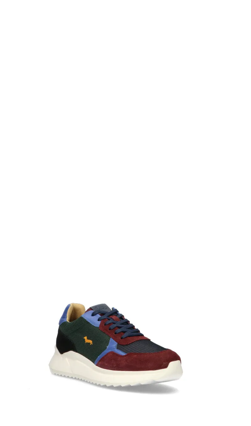 HARMONT&BLAINE Sneaker uomo bordeaux/verde/blu