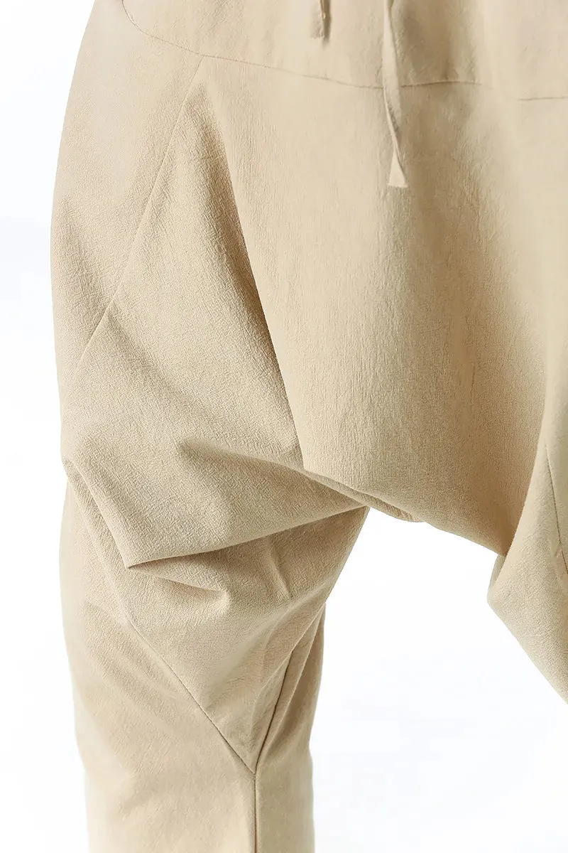 Indian Pants Mens Ninja Pants Baggy Harem Pants Loose Fitness Low Drop Crotch Trousers Dance Fashion Punk Hombre Pantalon