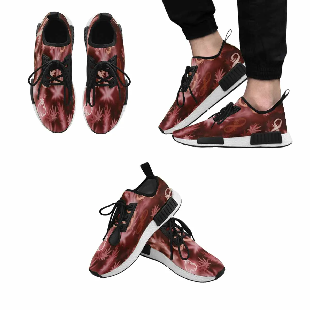 Infinity Red Cosmos Draco Running Men’s Shoes