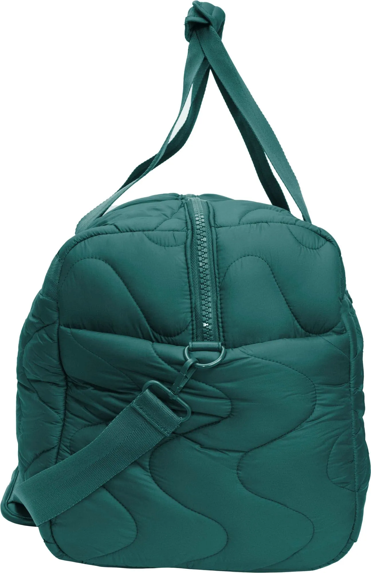 Joan & David 22 Inch Puffer Wave Quilted Nylon Duffel Bag