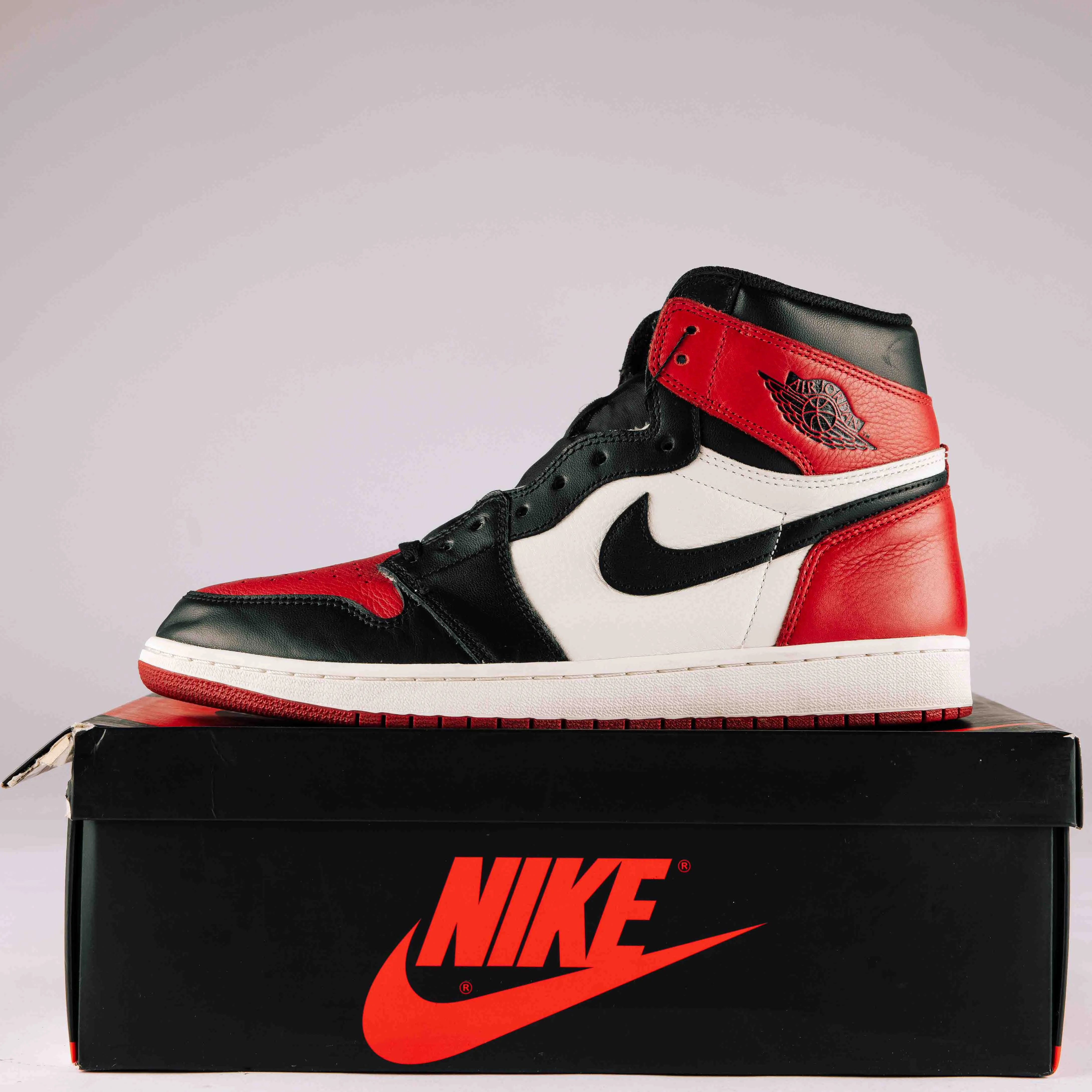 Jordan 1 Retro High Bred Toe - Used - 0006