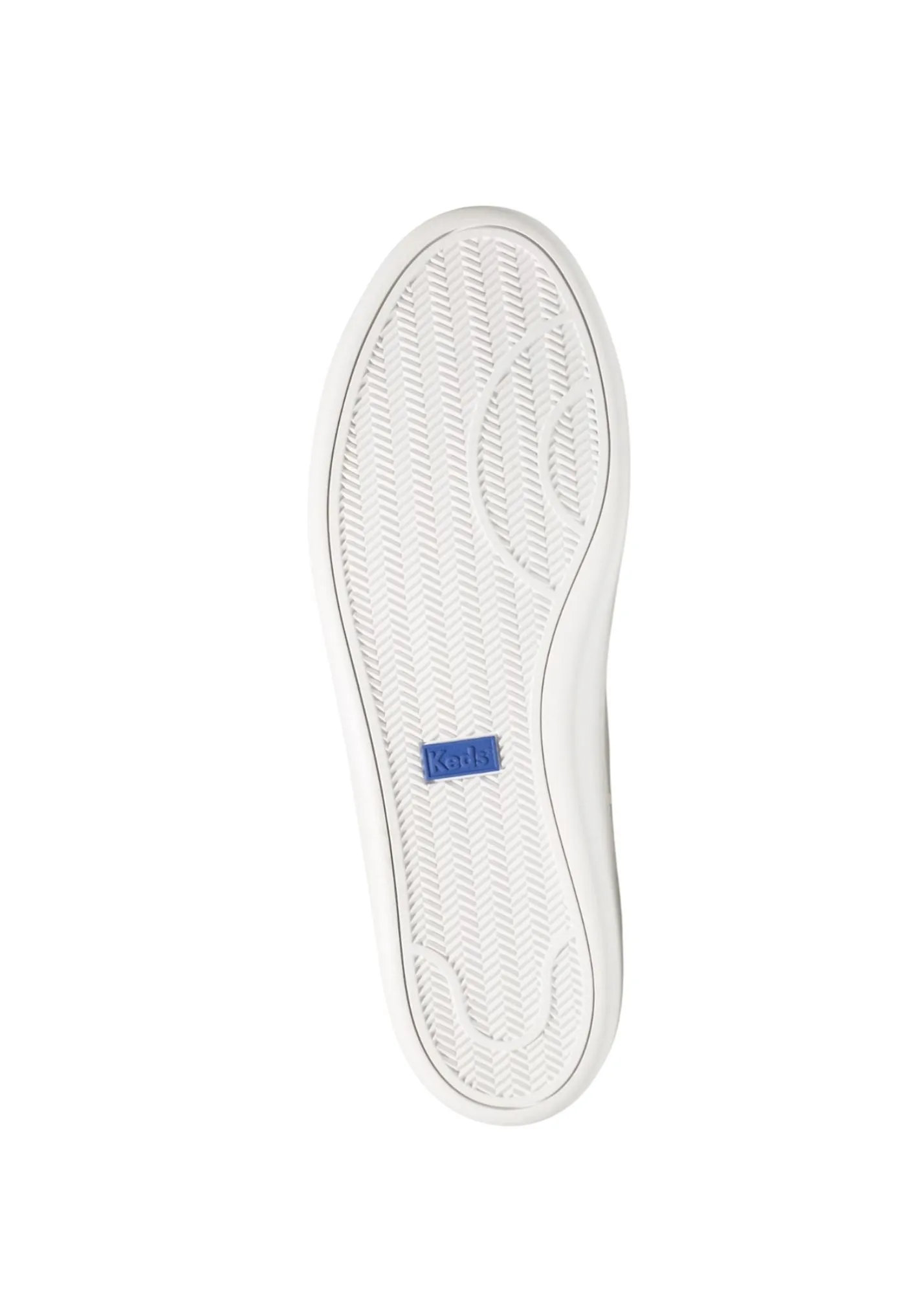 Keds White   Rose Gold Leather Sneaker - FINAL SALE