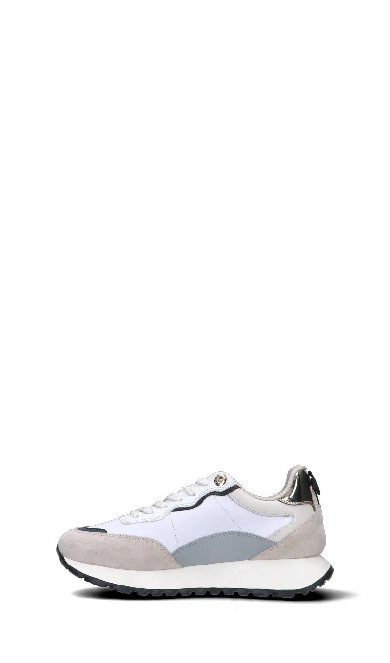 LA MARTINA Sneaker donna bianca in suede