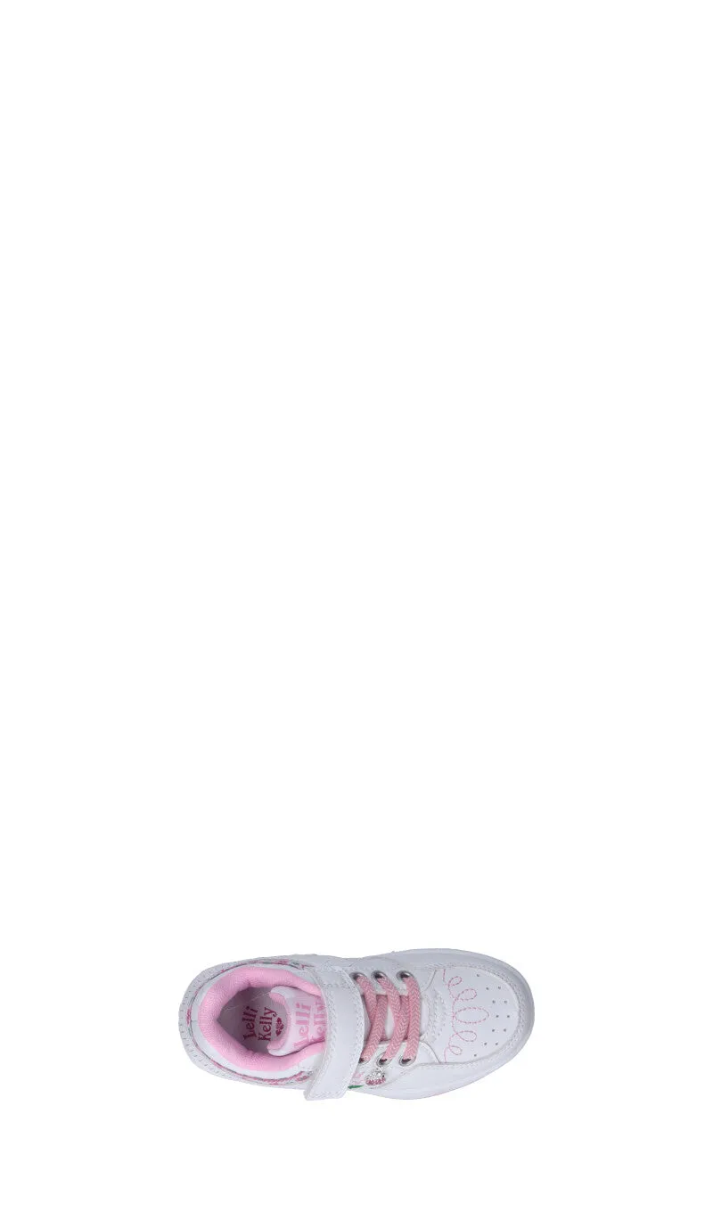 LELLI KELLY Sneaker bimba bianca/rosa