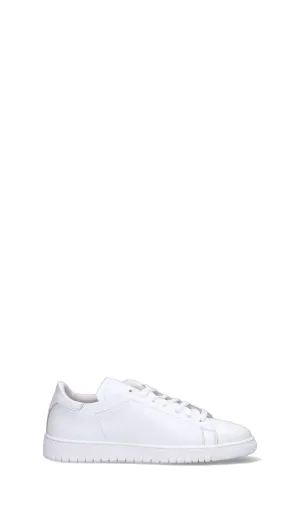 LORENZO TERRA Sneaker uomo bianca/verde in pelle
