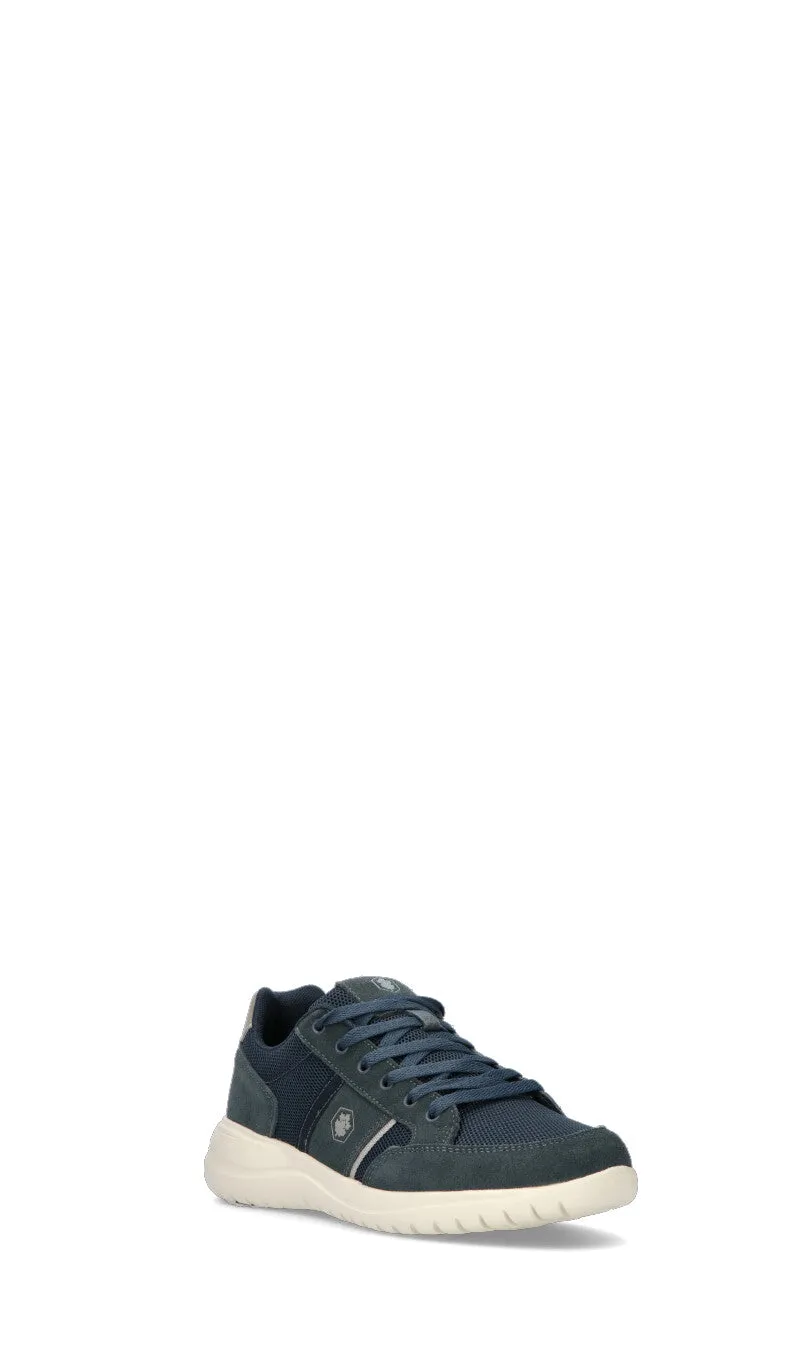 LUMBERJACK Sneaker uomo blu in suede