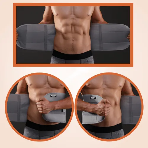 Men Corset Waist trainer Back Support Neoprene Cincher