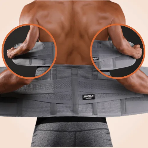 Men Corset Waist trainer Back Support Neoprene Cincher