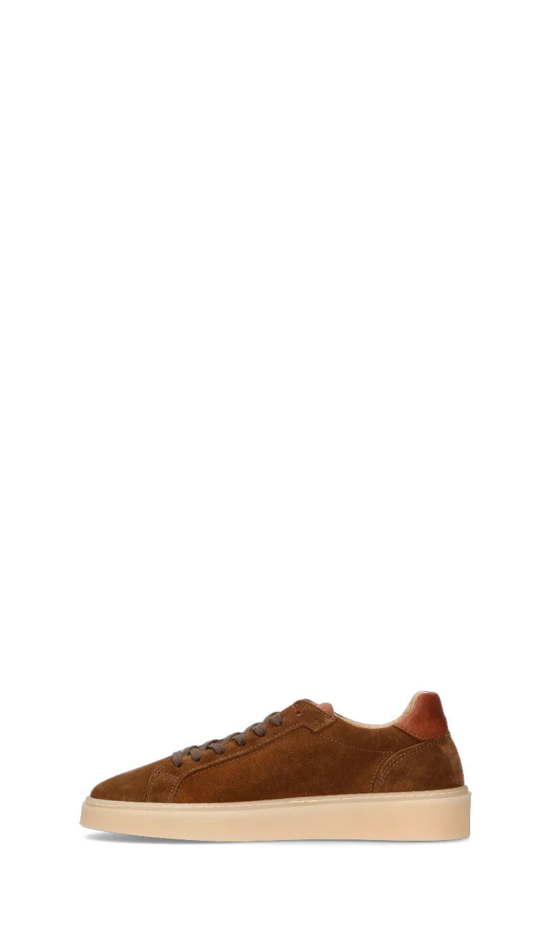 MEZZETINTE Sneaker uomo marrone in suede