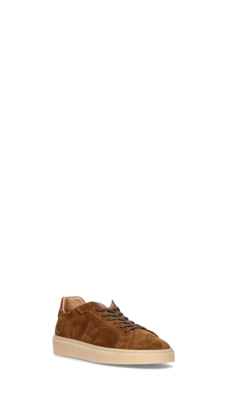 MEZZETINTE Sneaker uomo marrone in suede