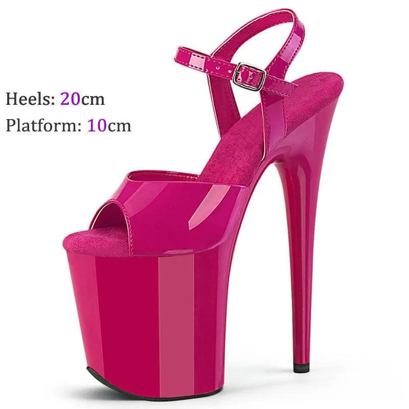 Modern Stiletto Platform Pole Dance Shoes for Women’s Summer Style