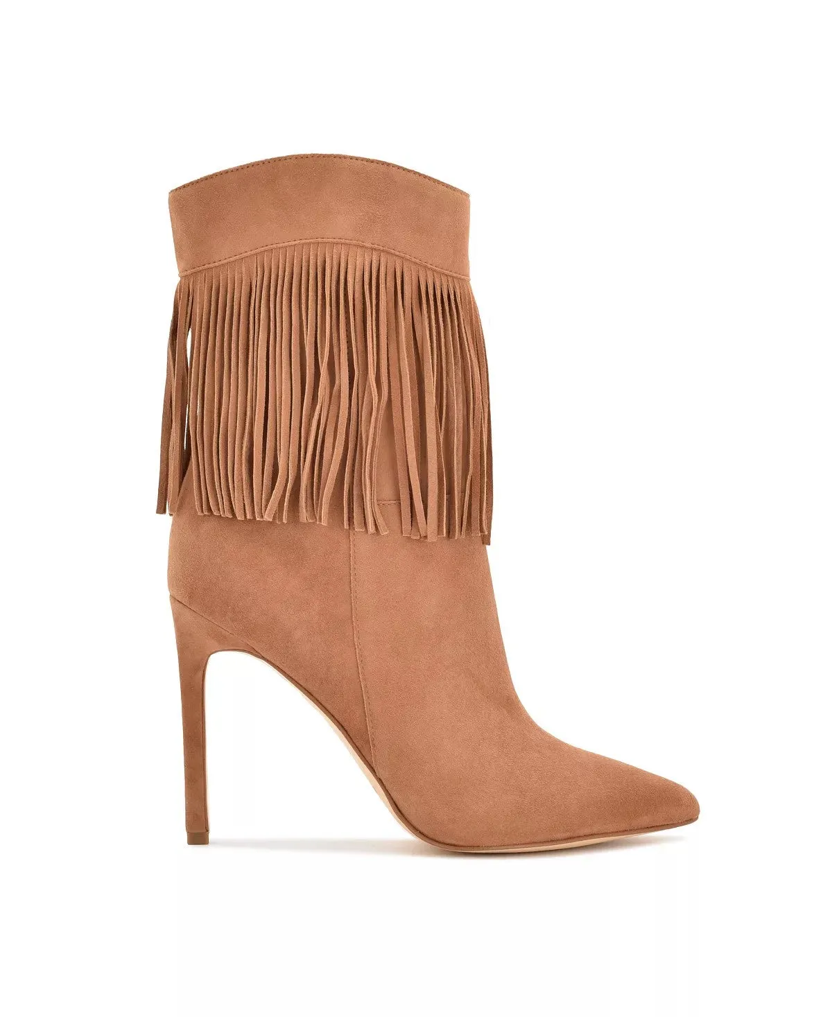 Nine West Tries Medium Natural101 Fashion Pointed Toe Womens Dress Ankle Booties