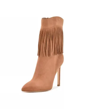 Nine West Tries Medium Natural101 Fashion Pointed Toe Womens Dress Ankle Booties