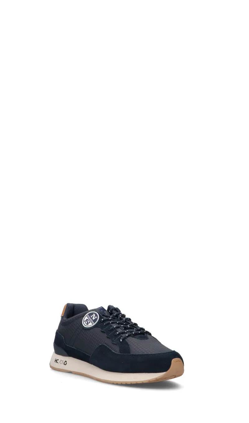 NORTH SAILS Sneaker uomo blu in pelle