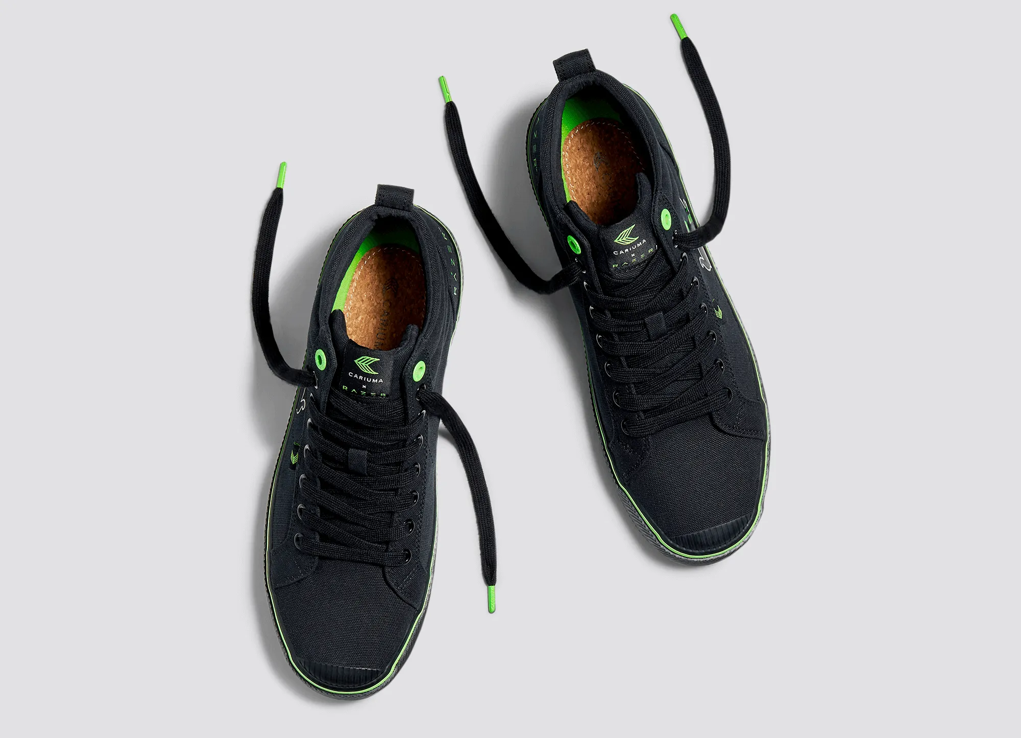 OCA High Razer All Black Canvas Sneaker Men