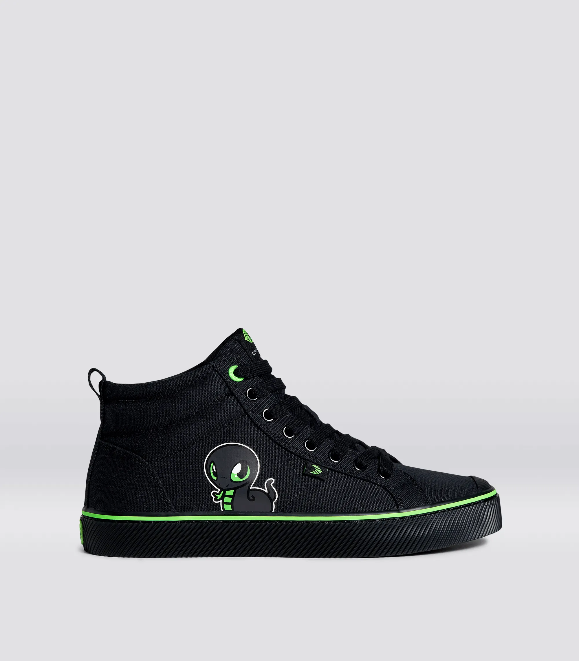 OCA High Razer All Black Canvas Sneaker Men
