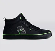 OCA High Razer All Black Canvas Sneaker Men