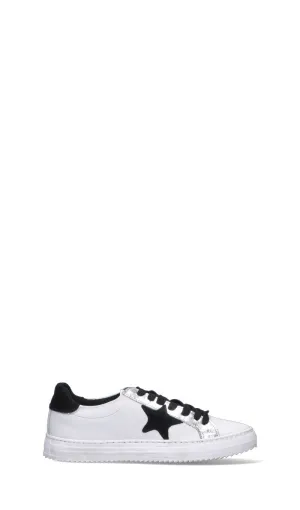 OTTANT8,6 Sneaker donna bianca/nera/argento in pelle