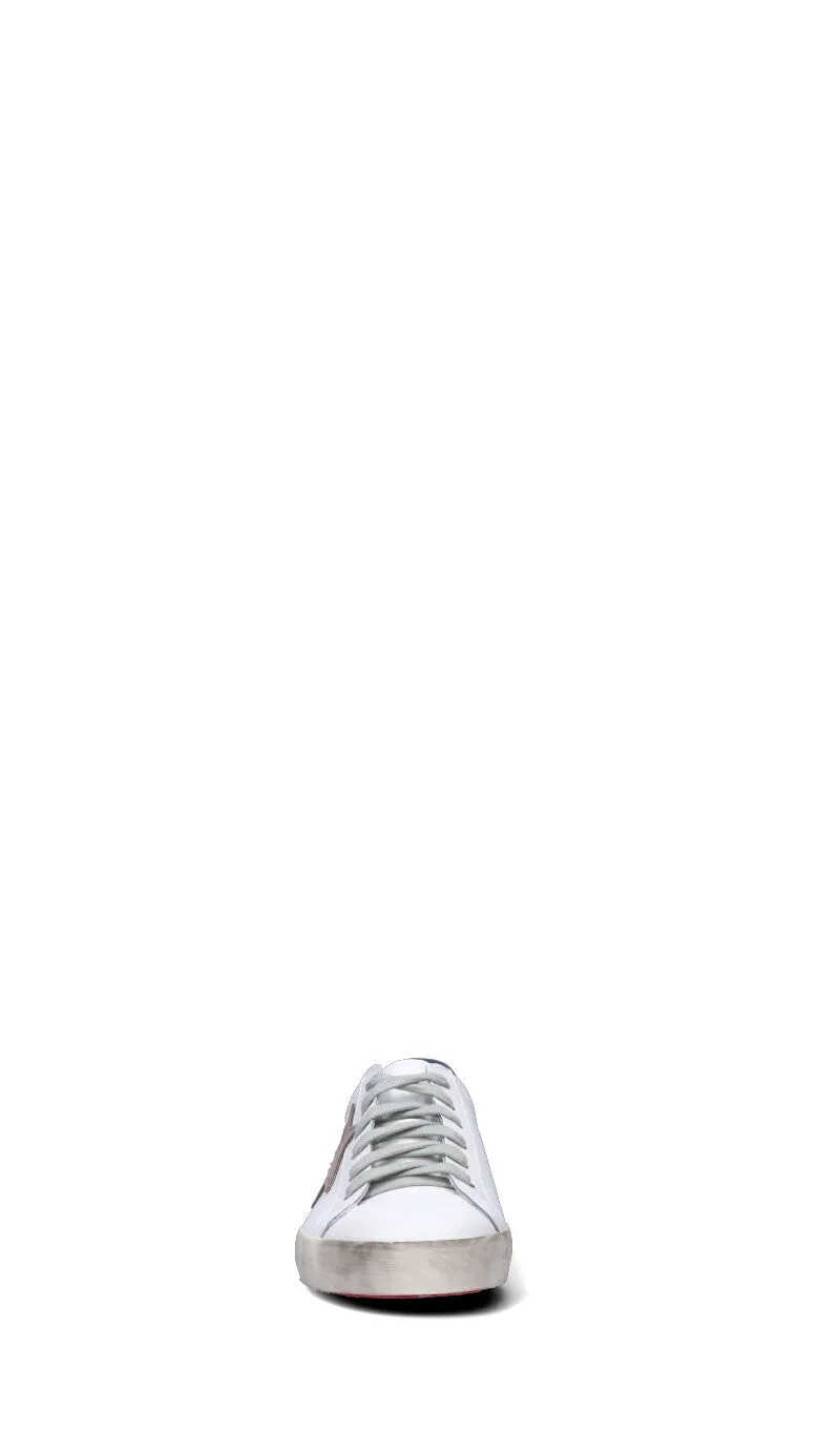 OTTANT8,6 Sneaker uomo bianca/blu in pelle