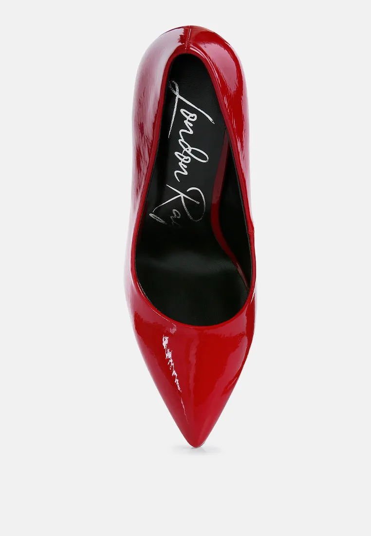 Personated Stiletto Heel Pumps by London Rag