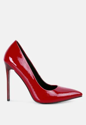Personated Stiletto Heel Pumps by London Rag