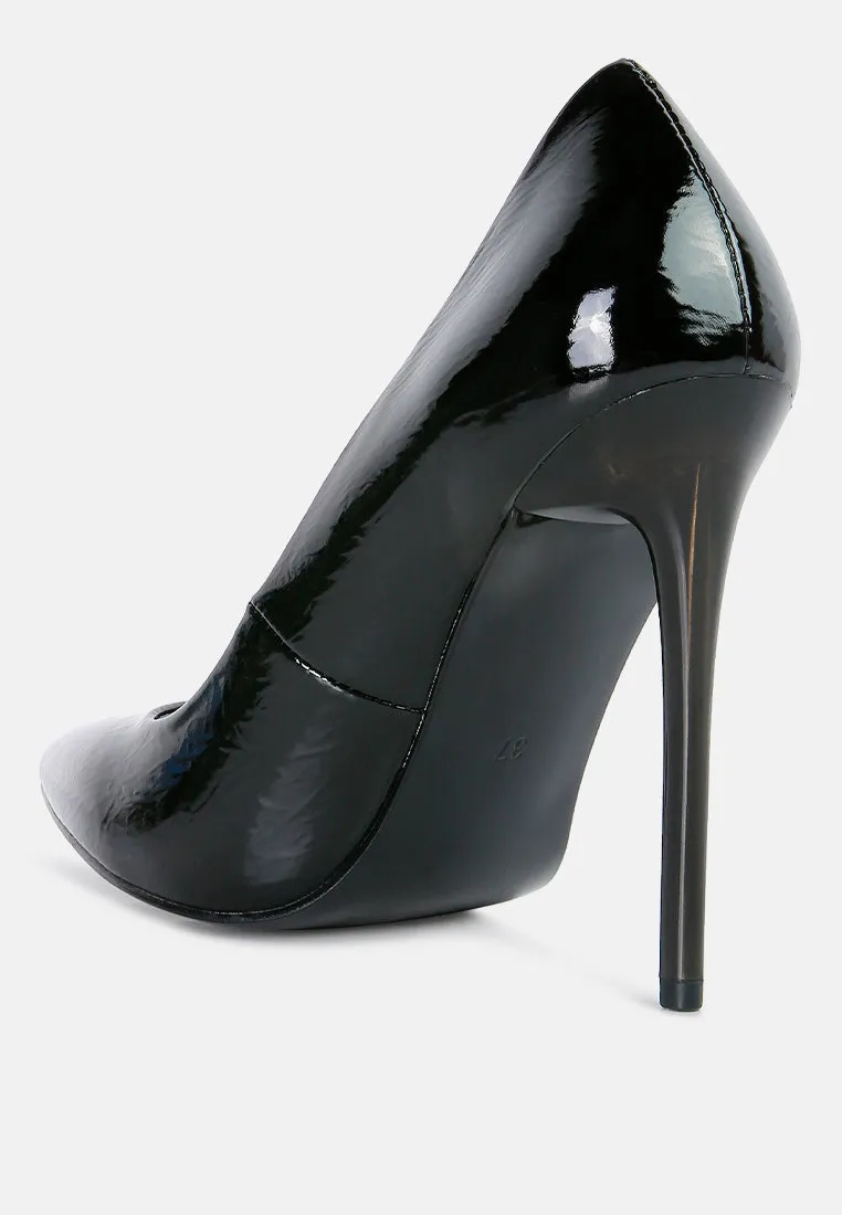 Personated Stiletto Heel Pumps by London Rag