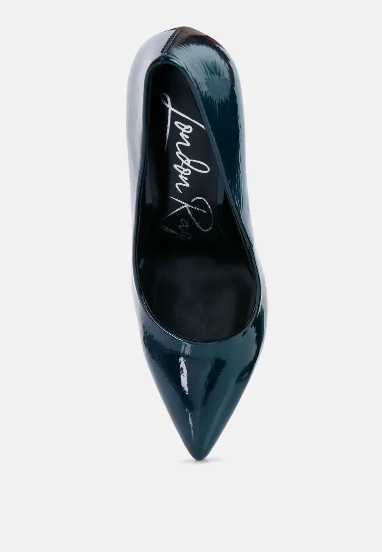 Personated Stiletto Heel Pumps by London Rag