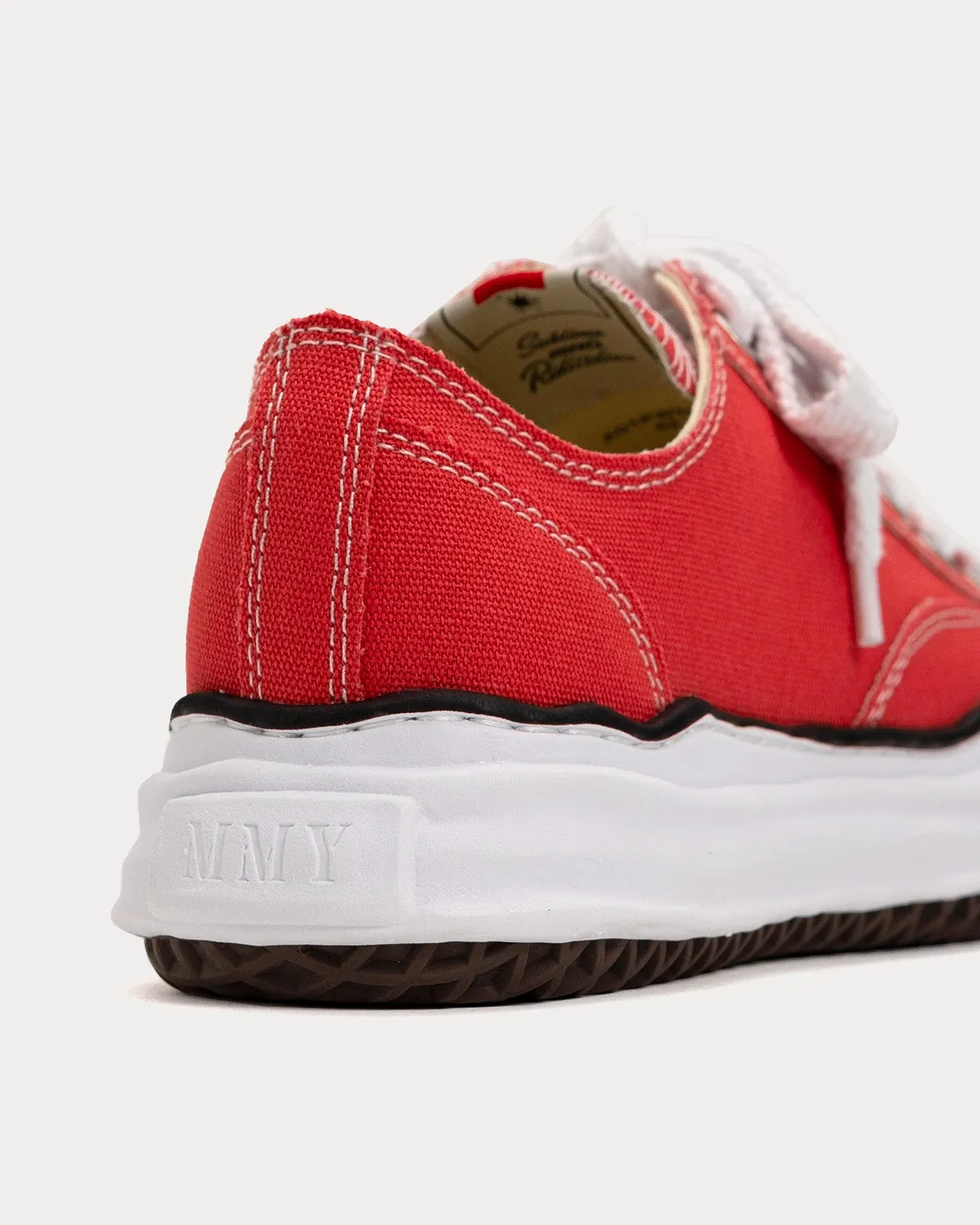 Peterson OG Sole Canvas Red / White Low Top Sneakers