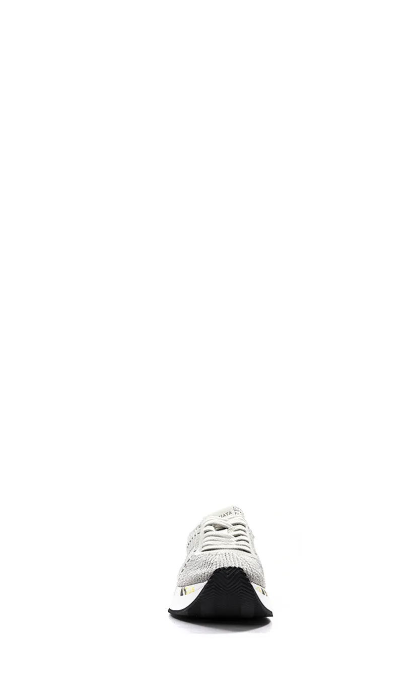 PREMIATA Sneaker donna grigia in tessuto