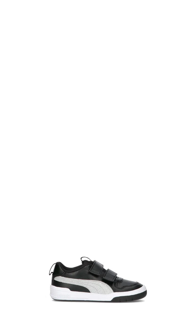 PUMA MULTIFLEX GLITZ FS V PS Sneaker bimba nera