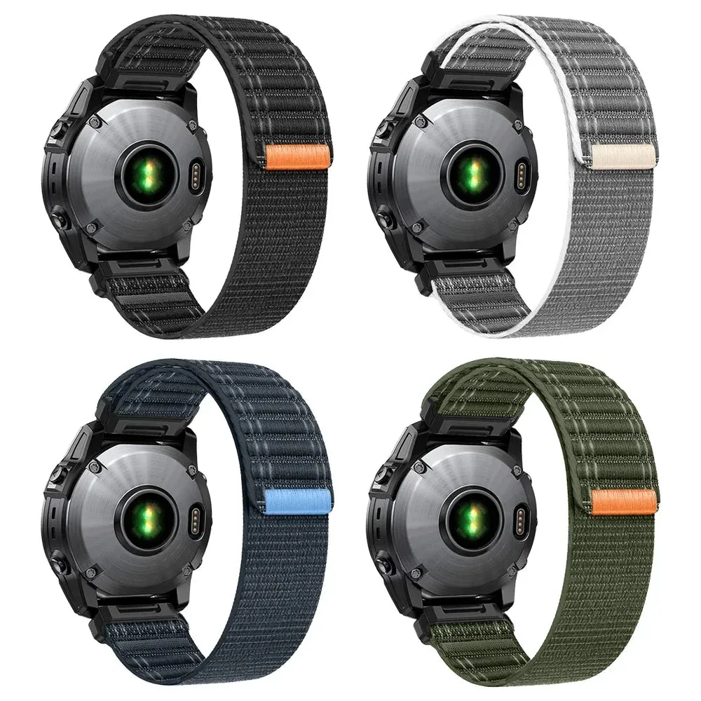 QuickFit Nylon Band 22mm/26mm for Garmin Fenix & Enduro Models