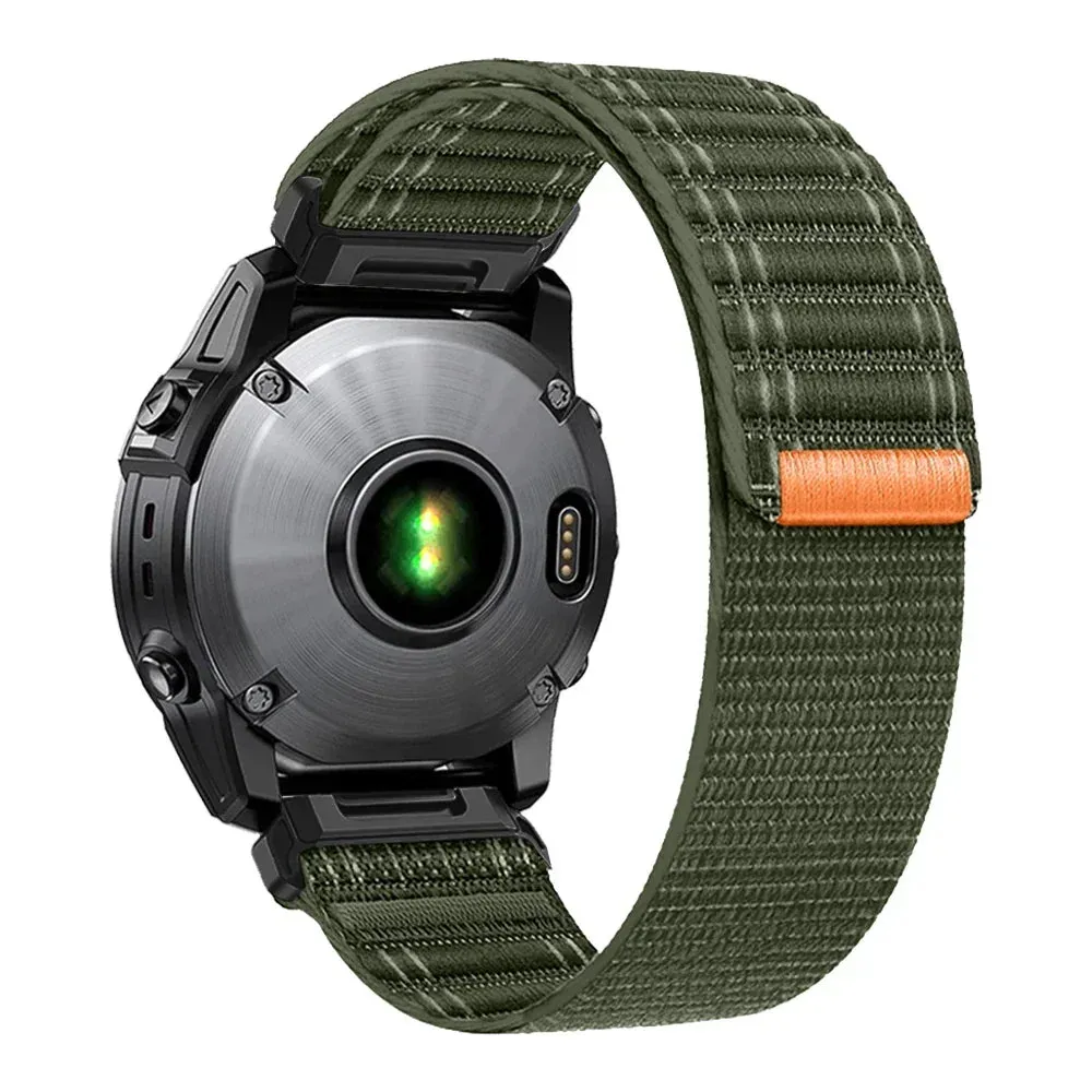 QuickFit Nylon Band 22mm/26mm for Garmin Fenix & Enduro Models