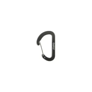 QUIPCO Matt Bauxite Accessory carabiner - 4cms