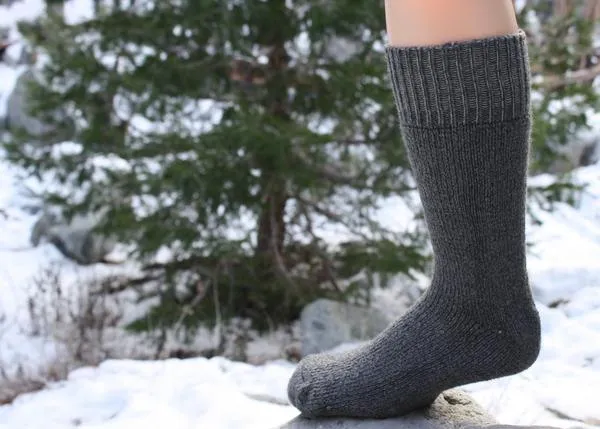 "Superwarm" Heavy Extreme Alpaca Socks - Irregulars Sale