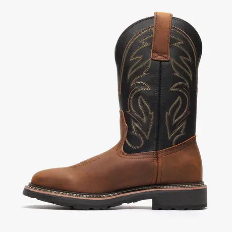 RANCHER GRIT 12" SQUARE TOE WELLINGTON (STEEL TOE)