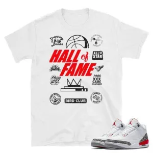 Retro 3 Hall Of Fame tee