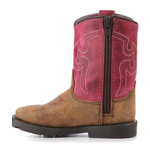 Smoky Mountain Toddler Autry Pink Western Boots 3920T