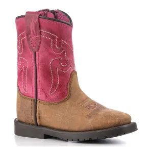 Smoky Mountain Toddler Autry Pink Western Boots 3920T