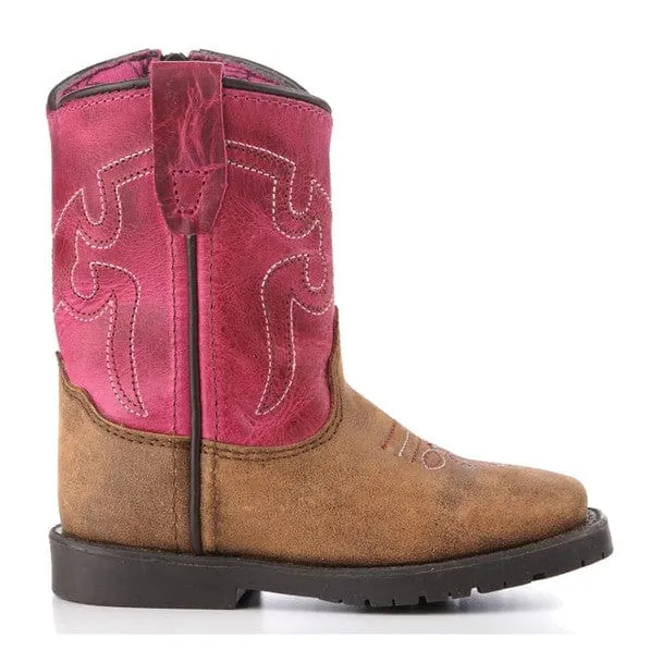 Smoky Mountain Toddler Autry Pink Western Boots 3920T